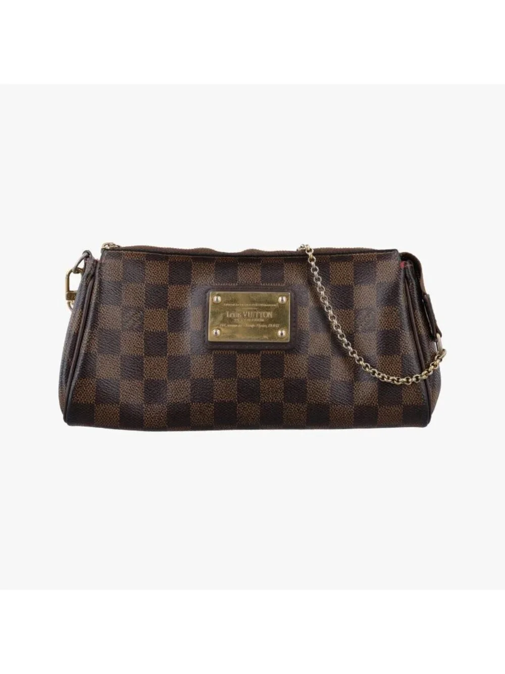 Louis Vuitton Ebene Damier Canvas Handbag